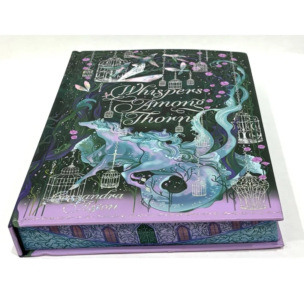 Cassandra Aston Whispers Among Thorns Signed Midnight Book Box Exclusive